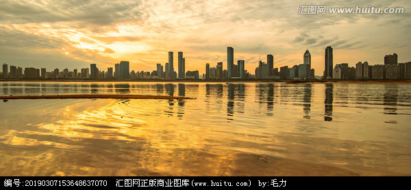 南昌紅谷灘風光